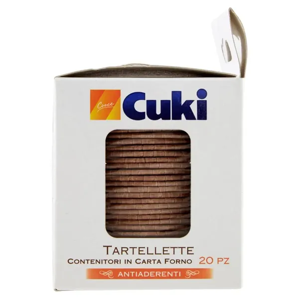 Cuki Anti-aderente Contenitor Cuptor Tartellette 20 buc bax 6 Set